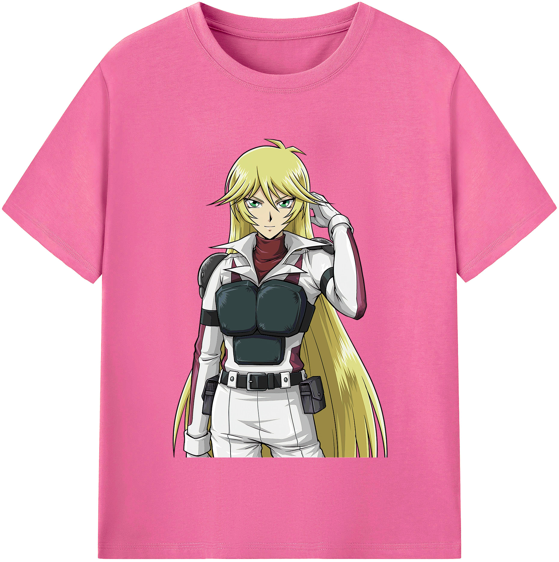 （画像用） 遊☆戯☆王 Yu-Gi-Oh! レディースカジュアルプリントTシャツ（綿100％）